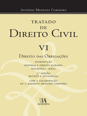 cover image of Tratado de Direito Civil Português VI--3ª Edição
